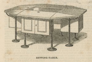 Una mesa de apuestas