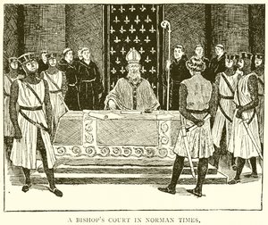 Un Tribunal Episcopal en Tiempos Normandos de English School