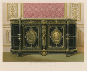 Un gabinete por Messrs Jackson and Graham, Londres de English School