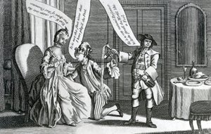 Cierta persona en el carácter de un tonto, 1770 de English School