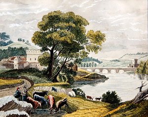 Un paisaje claudiano, c.1825