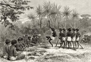 Un Corroboree, c.1880, de 