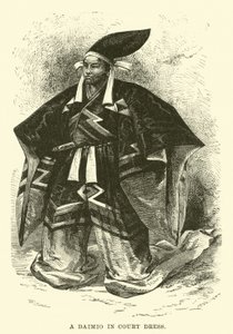 Un daimio en traje de corte de English School