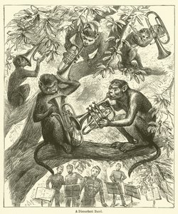 Una banda discordante (grabado)