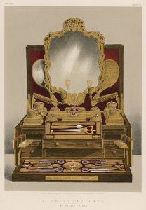 Un estuche de tocador por Mr. Asprey, Londres de English School