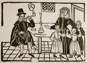 Un grupo familiar, principios del siglo XVII de English School