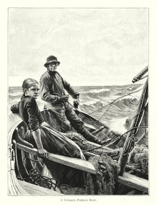 Un barco de pesca de Finlandia
