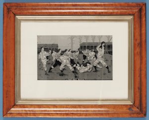Un partido de fútbol de English School