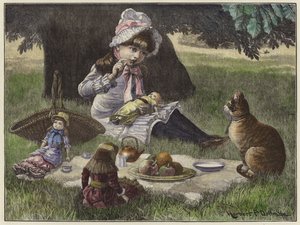 Una fiesta en el jardín