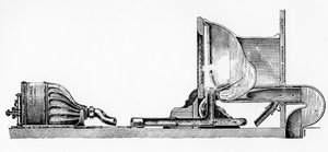 Un inodoro patentado por George Jennings
