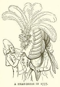 Un tocado en 1777
