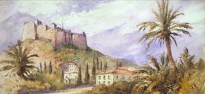 Un fuerte en las montañas del Atlas, c.1860-70