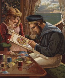 Un trabajo de amor (cromolito)