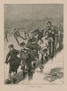 Un tobogán en Londres de English School