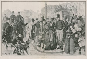Un cruce de calles en Londres