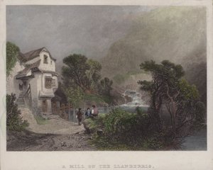 Un molino en Llanberris de English School