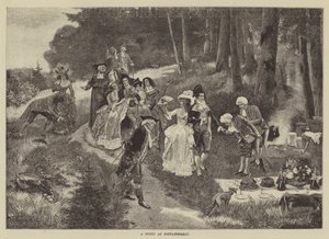 Un picnic en Fontainebleau