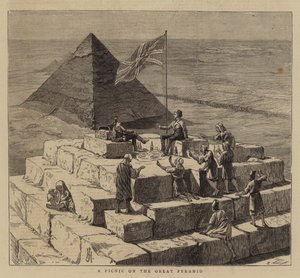 Un picnic en la Gran Pirámide