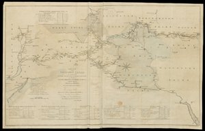 Un plan de los canales navegables que ahora se está realizando en las partes interiores del Reino; para abrir una Comunicación a los Puertos de Londres, Bristol, Liverpool y Hull, con los Pueblos y Ríos adyacentes. / Por James Brindley Ingeniero. ; Dibujad de English School