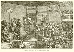 Una obra en los días de Shakespeare de English School