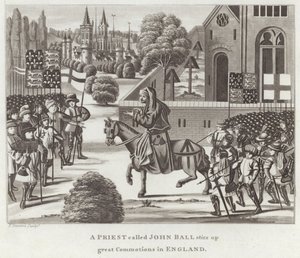 Un sacerdote llamado John Ball provoca grandes conmociones en Inglaterra de English School