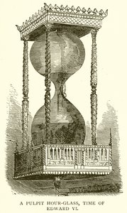 Un Reloj de Arena de Púlpito, Época de Eduardo VI