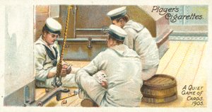 Un juego tranquilo de cartas