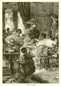 Un banquete romano