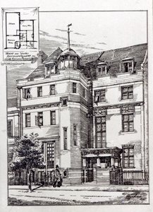 Estudio de un escultor, 1892 de English School