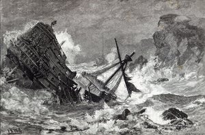 Una tormenta de septiembre, 1588, de 