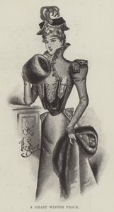 Un elegante vestido de invierno de English School
