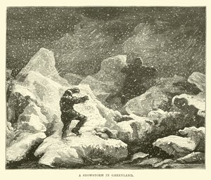 Tormenta de nieve en Groenlandia de English School