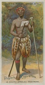 Un cartero sudafricano