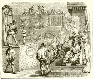 Una Obra de Teatro en el Siglo XVI de English School