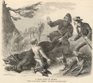 Caza de osos en Rusia de English School