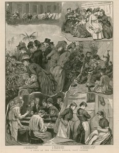 Una fiesta en el Palacio del Pueblo, East London de English School