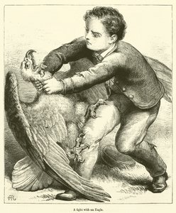 Una pelea con un águila de English School