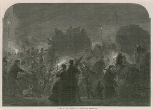 Una niebla en las calles de Londres