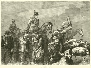Partida de forrajeo, octubre de 1870 de English School