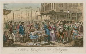 Una juerga en la alta sociedad, o una visita a Billingsgate de English School