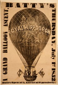 Un gran ascenso en globo, Battys, jueves 1 de julio de 1852