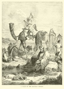 Una parada en el desierto de Hauran de English School