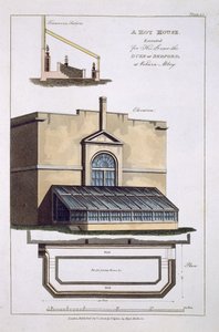 Un invernadero ejecutado para Su Gracia el Duque de Bedford en Woburn Abbey, 1806