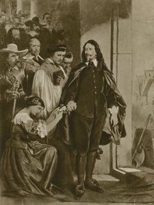 Un rey que podría haberse salvado (grabado)