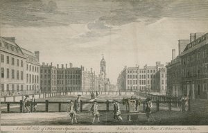 Vista norte de Hanover Square, Londres