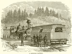 Una batería ferroviaria