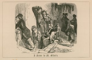 Una escena en St Giles