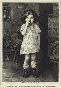 Un niño pequeño luciendo molesto