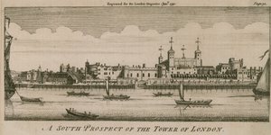 Una perspectiva sur de la Torre de Londres de English School