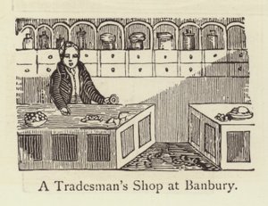 Una tienda de comerciante en Banbury